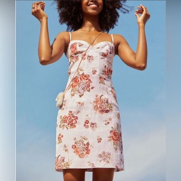 NWT‎ Brock Collection x H&M Lyocell Blend Floral Mini Dress XXL - Picture 1 of 8